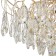 Ceiling chandelier "Suzy" 8x60W E27 gold 72x72x58