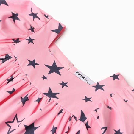 Baby dress KAFTAN "Stars" R.28 (86-92 cm) Pink-7