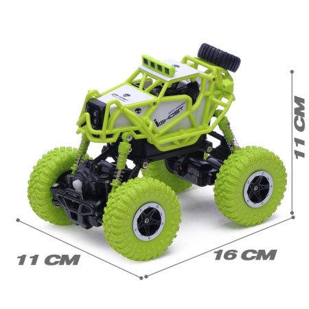 Radio-controlled jeep-trial machine, 4WD, operates on the battery-1