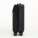 Small suitcase 20 "On a zipper, code lock, 4 wheels, black color