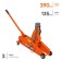 The jack of the rolling Airline AJ-3F-390P, height is 135-390 mm, 3 tons, in bag