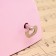 Mechanical GLEAM metronone, pink, 40-408 beats per minute, 21 x 10 x 12 cm,