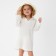 Shirt (poncho) Children's minku color white, height 116 cm