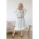 Female skirt, size 46, milk color