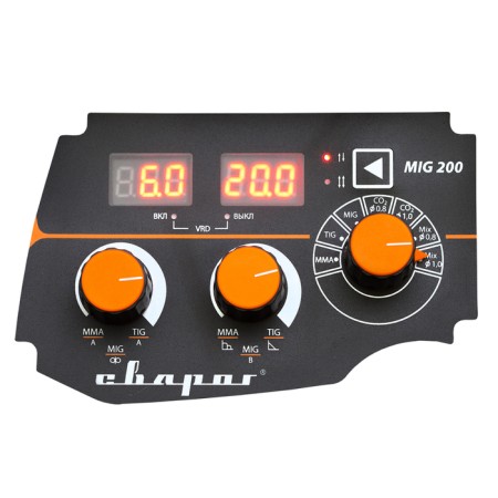Svarog Inverter Svarog Mig 200 "Pro" N229, 9 kW, 200A, 220V-2