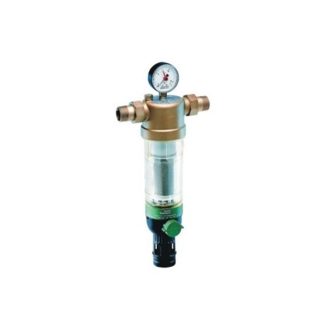 Filter T-shaped Honeywell FF06, 3/4 ", PN16, r/r 40C, drain crane, FF06, -3/4" Aabru
