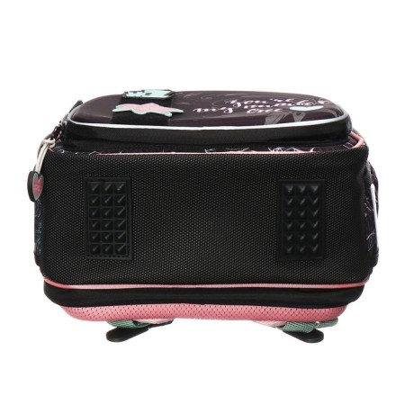 Frame backpack 37 x 28 x 12 cm, Across 194, filling: bag, pencil case, violet ACR22-194-9-6