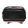 Frame backpack 37 x 28 x 12 cm, Across 194, filling: bag, pencil case, violet ACR22-194-9