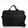Laptop bag with a zipper, outer pocket, black color