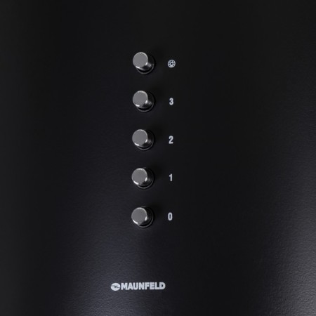 Exposure Maunfeld Lee Side C 39, designer, 1000 m3/h, 3 speeds, 38 cm, black-8