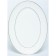 Oval Balsford dish “Asteria Grace”, D = 25.5 cm