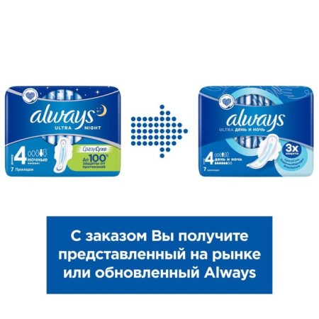 Gaskets Always Ultra Night, 7 pcs-2