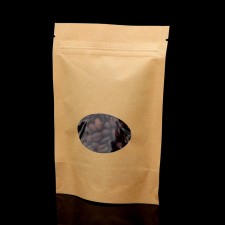 Zip-Lock package Craft with a round window 11 x 16 cm