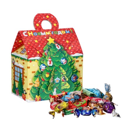 New Year. Gift set of sweets "Good wishes", 400 g-1