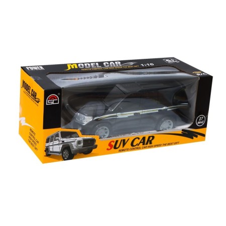 A radioprutal jeep "Cruiser" works from batteries, black color-4