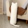 Soft toy-podushka "cat", 65 cm, white color