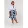 Women's dress, size 54, blue color