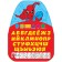 Perenopinai for a car chair, "alphabet", Spider-Man