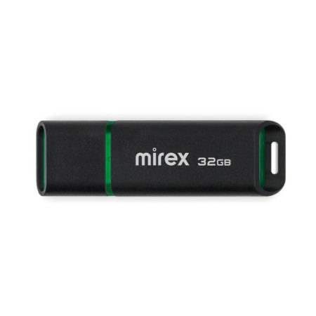 Flash drive Mirex Spacer, 32 GB, USB3.0, threes up to 100 MB/s, PBU up to 40 Mb/s, black