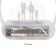 Bra "Family" LED 4000K 10WT -White 24x24x6cm