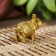 NECSK Polystone "Golden Elephants" set of 6 pcs 3x3.5x1.7 cm
