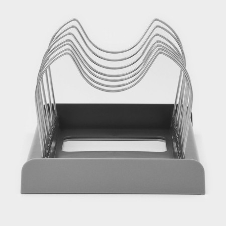 Kitchen holder for lids, pans and pots of the shade, color gray-4