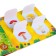Cardboard book with windows "In the forest, garden and garden", 10 p.