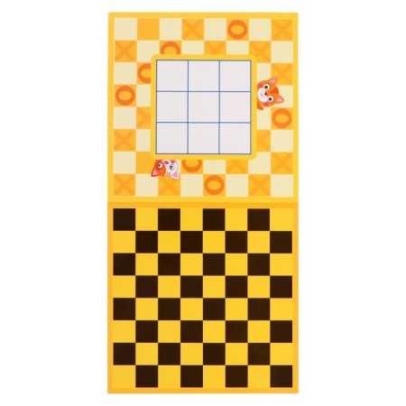 Games on magnets "Crosses-Nolics. Checkers"-2