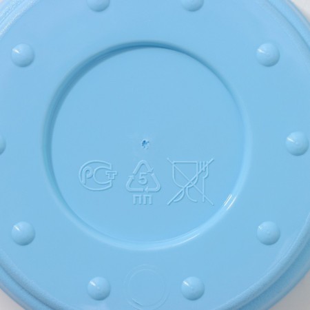 Pot for flowers with the Podon "Noble", 450 ml, d = 11 cm, blue color-4