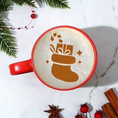 A set of stencils for coffee "Miracles", 13.2 × 8.5 cm, 5 pcs-3