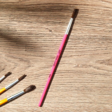 Drawing brush set 4 pcs. Round Pony No. 2, 4, 6, 8-3