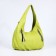 Lurch bag with lightning, 3 outer pockets, green color