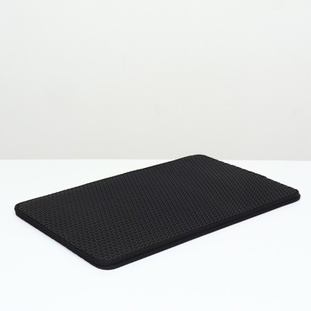 Pet -it rug for cat tray 40x60, two-layer, black