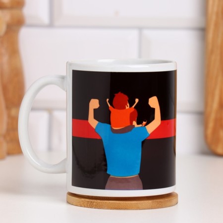 Sublimation mug "File", with application, 320 ml-2