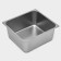 Gastrootiness 2/3 of stainless steel, 150 mm, 35.5 × 32.5 × 15 cm, thickness 0.8 mm