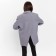 Women's jacket with a cut on the back of MIST size L-XL, color gray