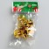 Bell for needlework, set 8 pcs., Size 1 pc. - 2.1 cm, gold color
