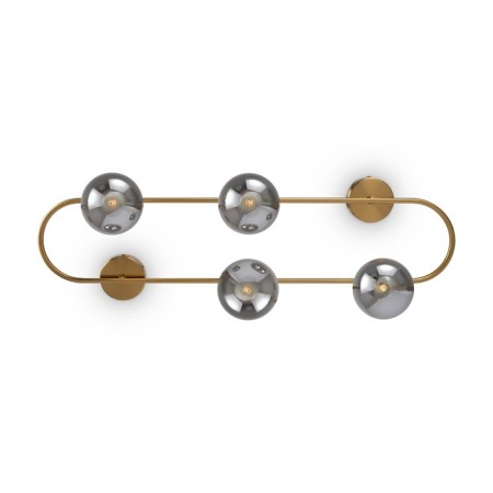 Wall lamp (sconces) Inversion, 4xg9, brass color-6