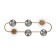 Wall lamp (sconces) Inversion, 4xg9, brass color