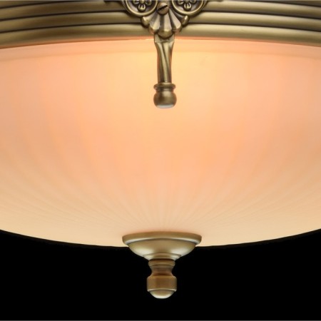 Closure ceiling "Aphrodite" 4x60W E14 Antique bronze 42x42x38 cm-4
