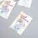 Cardboard "The most beautiful" set of 10 pcs (5 types) 4x6 cm