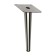 Furniture support Cappio OP07, h = 200mm, thick thickness 1.8, glossy color black