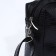 Olivi-sakvoyzh bag on lightning, a long belt, black color