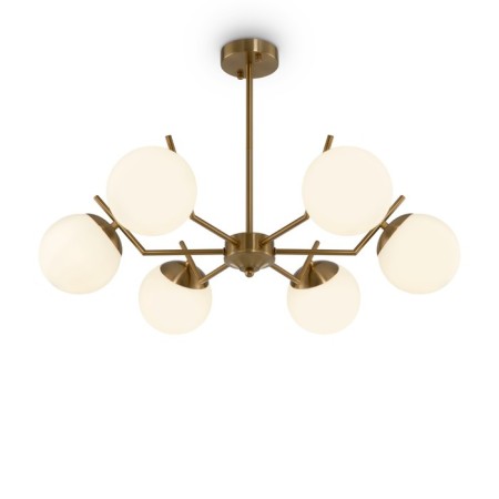 Chandelier 60W, 6he27, 43x68 cm, brass-2