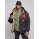 Winter male jacket, size 52, black color