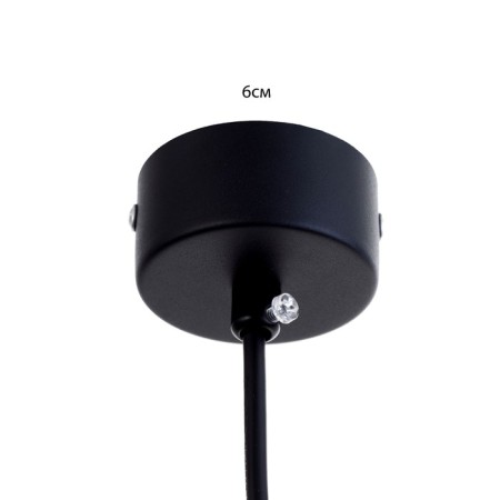 Suspension lamp "Mojo" GU10 35W black 6x6x30-130cm-5