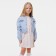 Children's dress with long sleeve KAFTAN "Amore", size 36 (134-140)