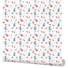 Self-adhesive film design 53-286 New Year 0.53x1.35 m