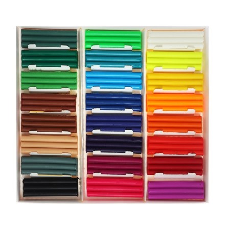 Soft plasticine (wax) 24 -ZV 360g Brauberg kids-1