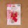 Picking for curtains "Balt", 6 × 5 cm, red color